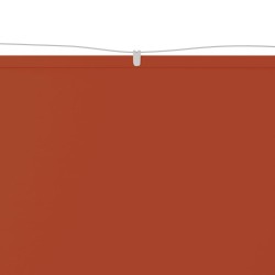 Auvent vertical Terre cuite 180x1200 cm Tissu oxford 553634553634