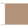 Auvent vertical Taupe 60x1000 cm Tissu oxford 553635553635
