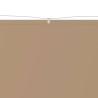 Auvent vertical Taupe 60x1000 cm Tissu oxford 553635553635