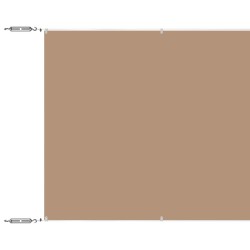 Auvent vertical Taupe 100x1200 cm Tissu oxford 553638553638