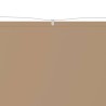 Auvent vertical Taupe 100x1200 cm Tissu oxford 553638553638