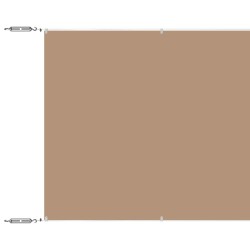 Auvent vertical Taupe 180x1000 cm Tissu oxford 553639553639