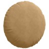 Coussins de siège 2 pcs Marron Ø 80 x 29 cm Velours 553643553643