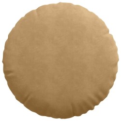 Coussins de siège 2 pcs Marron Ø 80 x 29 cm Velours 553643553643