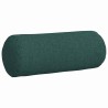 Coussins d'accent 2 pcs Vert foncé Ø 15 x 40 cm tissu 553648553648