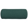 Coussins d'accent 2 pcs Vert foncé Ø 15 x 40 cm tissu 553648553648