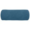 Coussins d'accent 2 pcs Bleu Ø 15 x 40 cm 553650553650