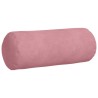 Coussins d'accent 2 pcs Rose Ø 15 x 40 cm 553651553651