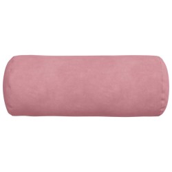 Coussins d'accent 2 pcs Rose Ø 15 x 40 cm 553651553651