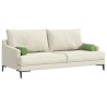 Coussins d'accent 2 pcs Vert clair Ø 15 x 40 cm 553652553652