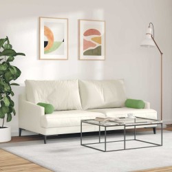 Coussins d'accent 2 pcs Vert clair Ø 15 x 40 cm 553652553652
