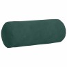 Coussins d'accent 2 pcs Vert foncé Ø 15 x 40 cm 553653553653