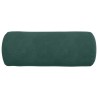 Coussins d'accent 2 pcs Vert foncé Ø 15 x 40 cm 553653553653