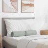 Coussins d'accent 2 pcs Gris clair Ø 15 x 40 cm 553655553655