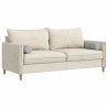 Coussins d'accent 2 pcs Gris clair Ø 15 x 40 cm 553655553655