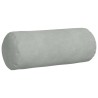 Coussins d'accent 2 pcs Gris clair Ø 15 x 40 cm 553655553655