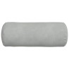 Coussins d'accent 2 pcs Gris clair Ø 15 x 40 cm 553655553655