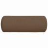 Coussins d'accent 2 pcs Marron Ø 25 x 70 cm tissu 553659553659