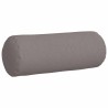 Coussins d'accent 2 pcs Taupe Ø 25 x 70 cm tissu 553662553662