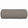 Coussins d'accent 2 pcs Taupe Ø 25 x 70 cm tissu 553662553662