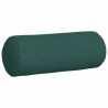 Coussins d'accent 2 pcs Vert foncé Ø 25 x 70 cm tissu 553663553663
