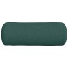 Coussins d'accent 2 pcs Vert foncé Ø 25 x 70 cm tissu 553663553663