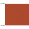 Auvent vertical Terre cuite 100x1200 cm Tissu oxford 553664553664