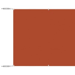 Auvent vertical Terre cuite 100x800 cm Tissu oxford 553671553671