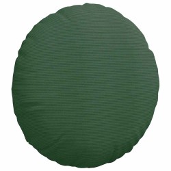 Coussins de siège 2 pcs Vert foncé Ø 80 cm 553675553675