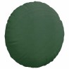 Coussins de siège 2 pcs Vert foncé Ø 80 cm 553675553675