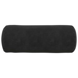 Coussins d'accent 2 pcs Noir Ø 15 x 40 cm 553683553683