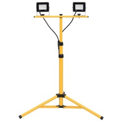 Projecteur à LED avec trépied 2x20 W Blanc froid  553707553707