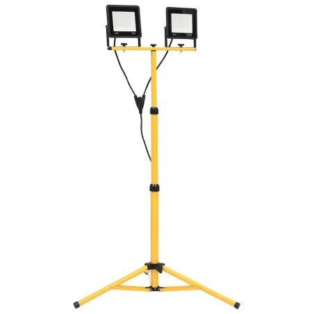 Projecteur à LED avec trépied 2x50 W Blanc froid  553710553710