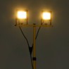 Projecteur à LED avec trépied 2x50 W Blanc chaud  553711553711