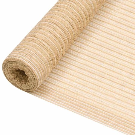Filet brise-vue Beige 3,6x25 m PEHD 150 g/m² 553765553765