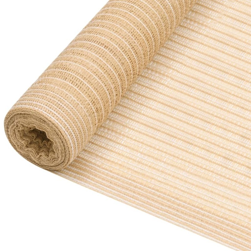 Filet brise-vue Beige 2x25 m PEHD 150 g/m² 553770553770