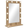 Miroir de vanité Rectangulaire Chêne artisanal 70 x 50 x 18 cm 553802553802