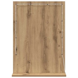 Miroir de vanité Rectangulaire Chêne artisanal 70 x 50 x 18 cm 553802553802