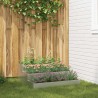 Cache-pot de jardin Argent 90 x 90 x 35 cm Acier galvanisé 553805553805