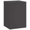 Support de Plante 3 pcs Noir Acier 553806553806