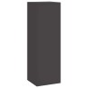Support de Plante 3 pcs Noir Acier 553806553806