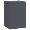 Support de Plante 3 pcs Anthracite Acier 553809553809