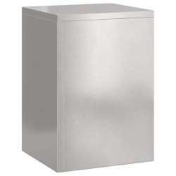 Support de Plante 3 pcs Argent Acier inoxydable 553811553811