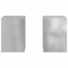 Support de Plante 2 pcs Argent 24 x 24 x 35 cm Acier inoxydable 553818553818