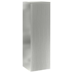 Support de Plante 2 pcs Argent 24 x 24 x 75 cm Acier galvanisé 553820553820