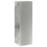 Support de Plante 2 pcs Argent 24 x 24 x 75 cm Acier galvanisé 553820553820