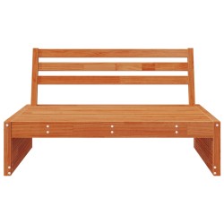 Sofa de jardin milieu Bois de Pin Massif Brun Ciré 553821553821