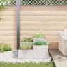 Cache-pot de jardin Argent 80 x 80 x 48 cm Acier inoxydable 553823553823