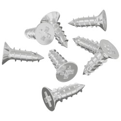 Support de Miroir 2 pcs Nickel 35 x 30 x 8,3 mm Acier 553837553837