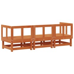 Unité de canapé sectionnel Brun Ciré 183 x 61 x 62 cm 553838553838